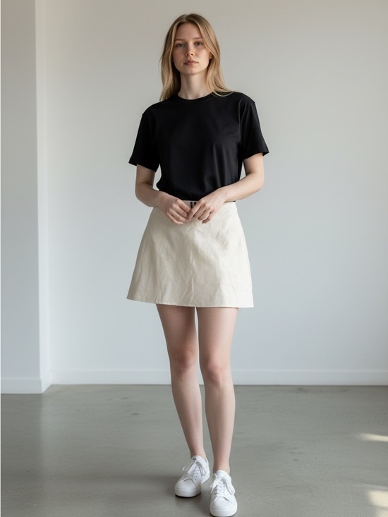 Anthropologie Dresses & Skirts - Anthropologie White Mini Skirt